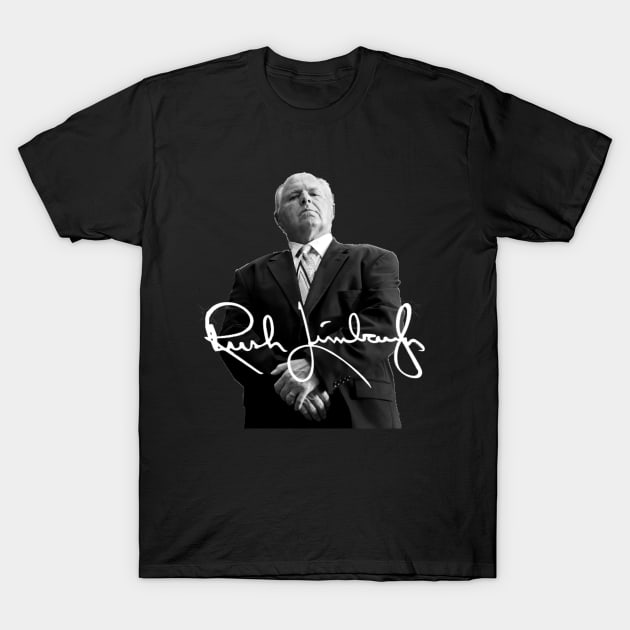 Rush Limbaugh T-Shirt by DreamPassion